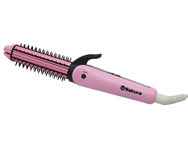 Стайлер для волос Sakura SA-4523PB, 3в1, 38Вт