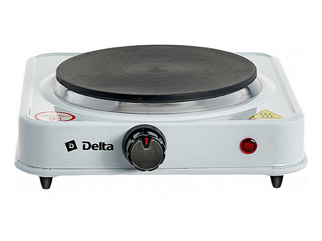 Электрическая плита 1- комф. диск DELTA D-704, белый