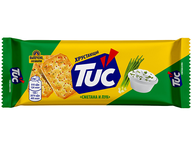 Крекер TUC сметана-лук, 100г