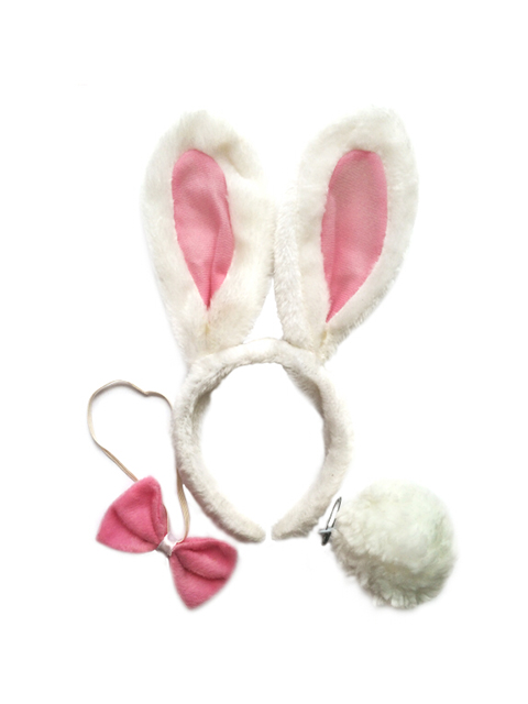 Набор карнавальный "Крольчонок" 20х25 см (галстук-бабочка, ободок, хвостик)
