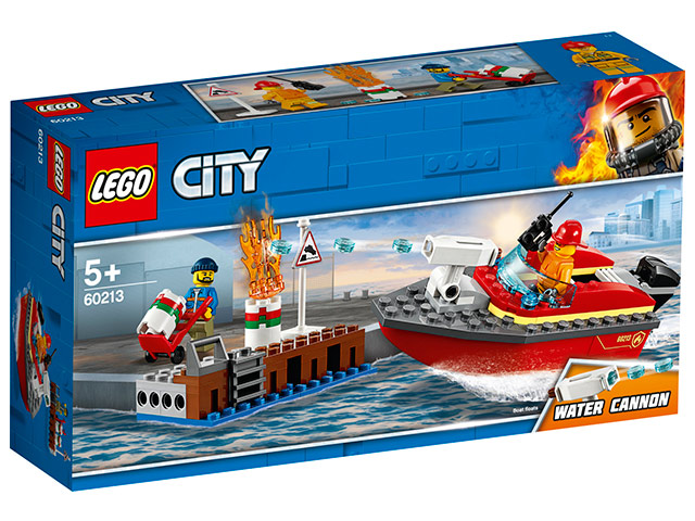 Игрушка LEGO "CITY" Пожар в порту