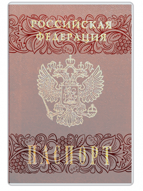 Обложка для паспорта ДПС "Матовый рисунок" ПВХ