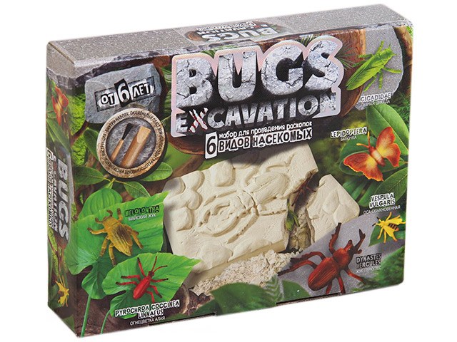 Игровой набор "Набор для проведения раскопок: Bugs Excavation"