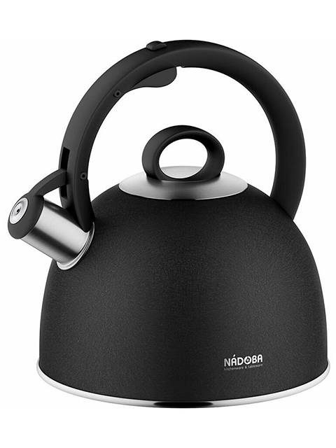 Чайник "Nadoba. серия Anesa" 2.9л, со свистком, нерж. сталь