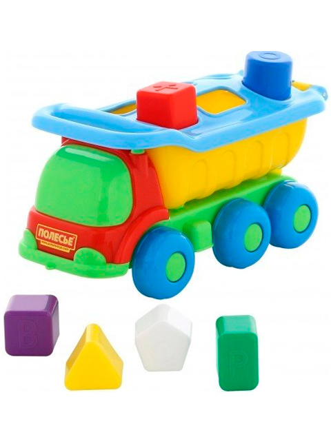 Игрушка "Автомобиль-самосвал Кеша" логический, в сетке