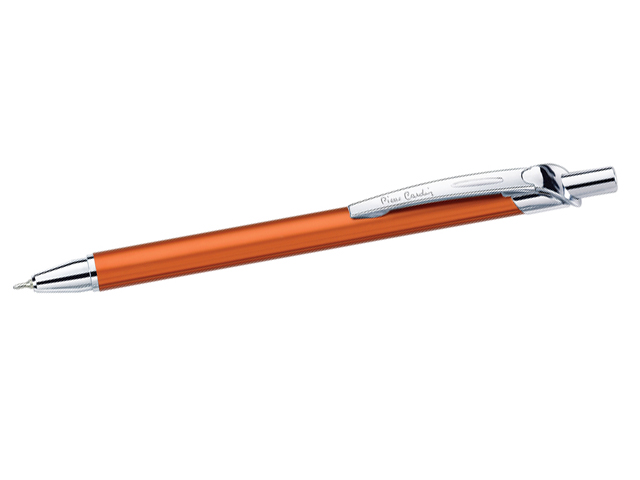 Ручка шариковая автоматическая Pierre Cardin "Actuel" корпус оранжевый, в подарочной упаковке