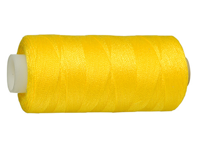 Нитки швейные Bestex, №40, 365м (006 ярко-желтый)