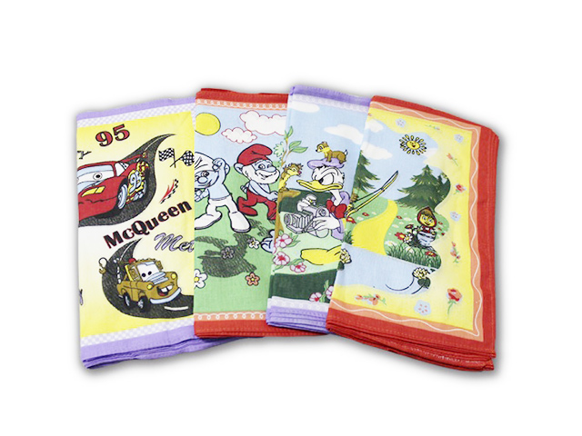 Носовой платок "Детский" поплин, 30х30см (цена за 1шт.)