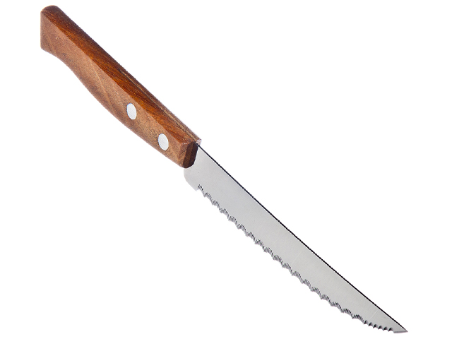 Нож кухонный Tramontina Tradicional 5" с зубцами, 12,7см, 1шт.