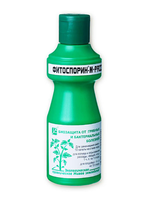Фитоспорин-М (рассада, овощи) 0,100л, биозащита от грибных и бактериальных болезней
