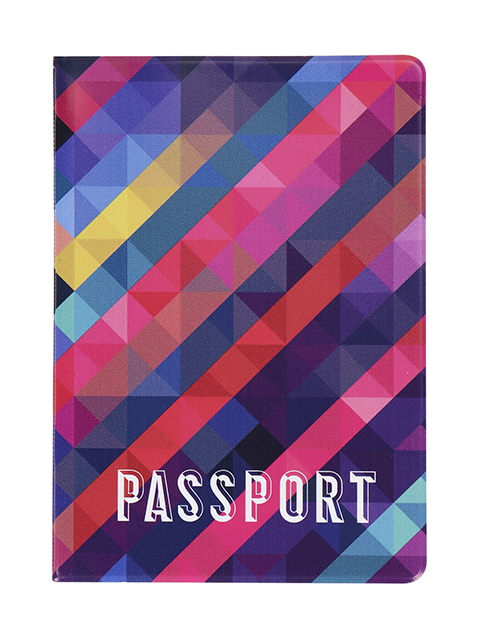 Обложка для паспорта MILAND "Диагонали" ПВХ