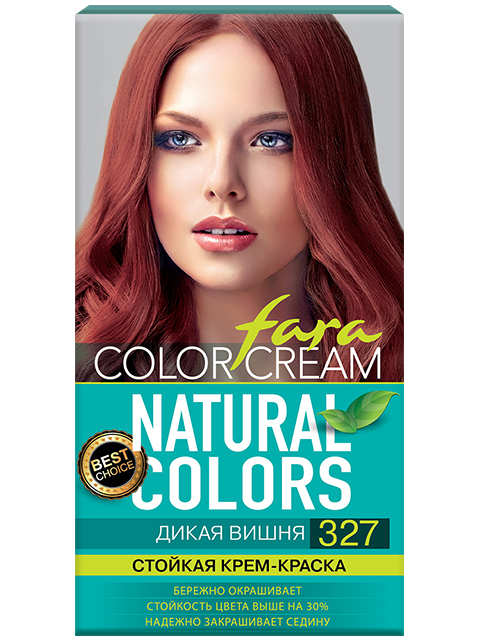 Крем-краска для волос Fara Colors 327 дикая вишня