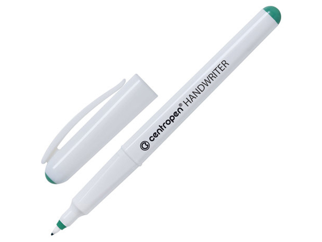 Линер Centropen "Ergoline" 0,5 мм, пластиковый наконечник, зеленый