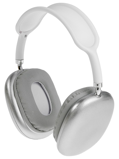 Наушники беспроводные P9 с микрофоном, серые