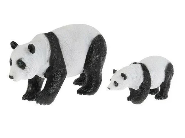Игровой набор "Панда и детеныш" 2 штук в упаковке