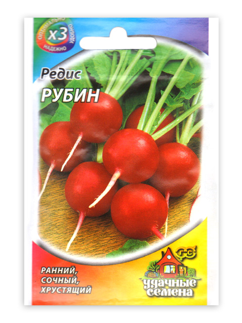 Редис Рубин 2,0-3,0 г ХИТ х3 R
