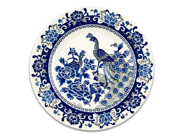 Тарелка десертная "Жар-птица" 20см, керамика