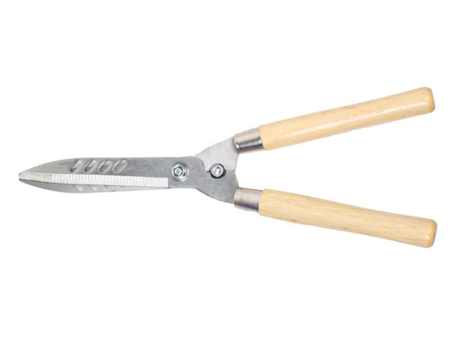Ножницы кустарниковые 45см, деревянные ручки