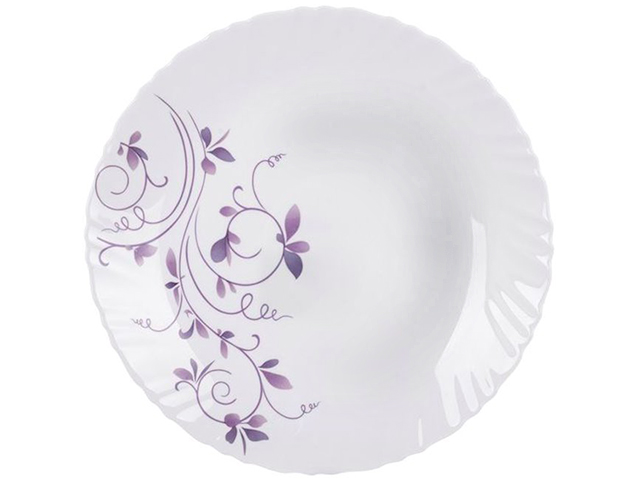 Тарелка обеденная "Фиолетовая ветвь" 25,4 см.