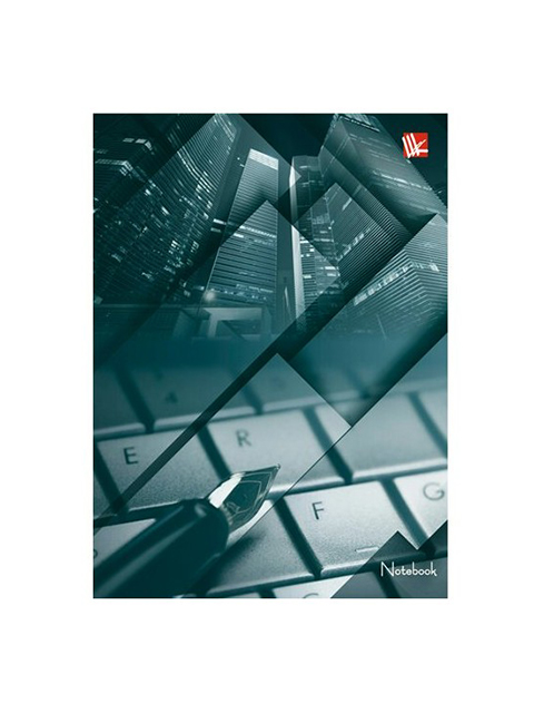 Записная книжка А6 96 листов клетка Listoff "Офисный стиль. Бизнес-концепт" обл. 7БЦ глянц.л