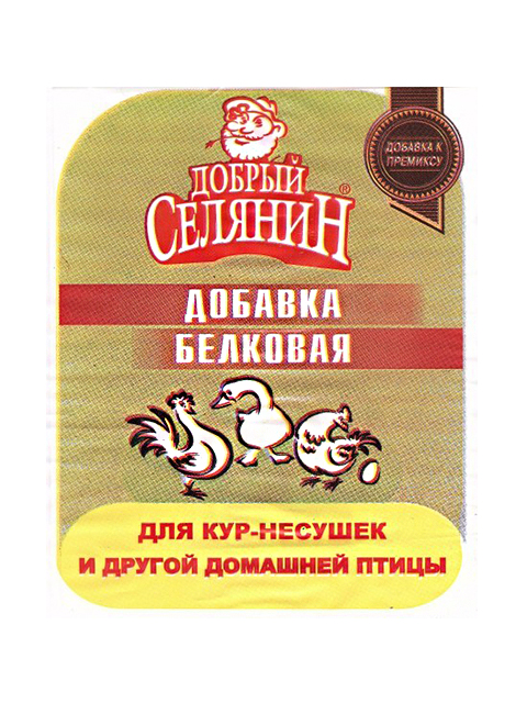 БВМД "Добрый селянин" для кур-несушек и др. домашней птицы 400гр. улучш., состав