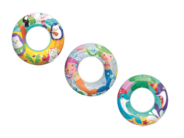 Круг надувной для плавания BESTWAY "Морские приключения", 51 см