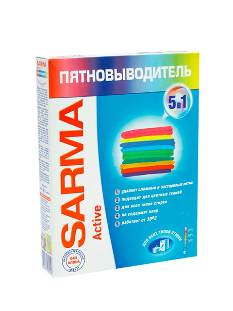 Пятновыводитель SARMA-Activ 5в1 500г