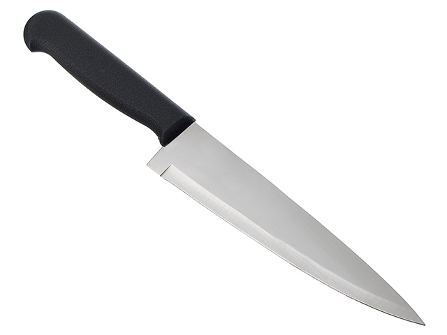 Нож кухонный "Мастер" 18см, пластиковая ручка