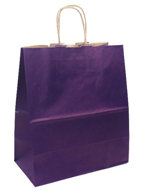 Пакет подарочный "Dark Violet" 25х22х12см