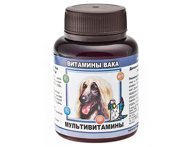 Витамины ВАКА для собак "Мультивитамины"