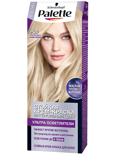 Крем-краска для волос Palette Plo Платиновый осветлитель