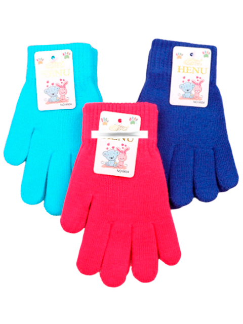 Перчатки детские "HENU" (начес)