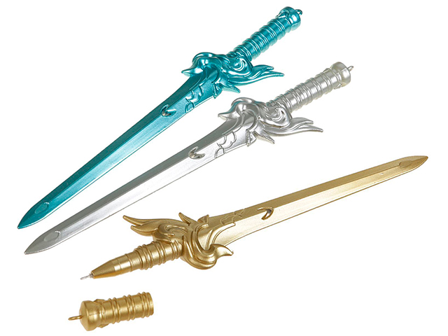 Ручка гелевая-прикол "Меч" микс