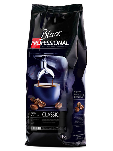 Кофе в зернах Black Professional "Classic" 1000 г