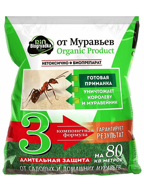 Bio-грядка  от муравьев 30г,(1/100шт)