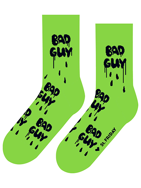 Носки дизайнерские St.FRIDAY "Bad guy" р-р 42-46