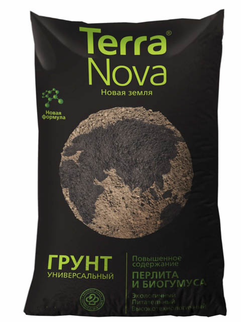 Грунт 10л Универсальный Terra Nova "Новая земля" (В составе удобрение PGmix)
