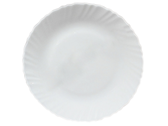 Тарелка обеденная 25,4 см без декора
