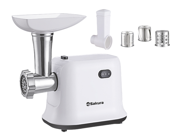 Электромясорубка Sakura SA-6420SW, 1500Вт