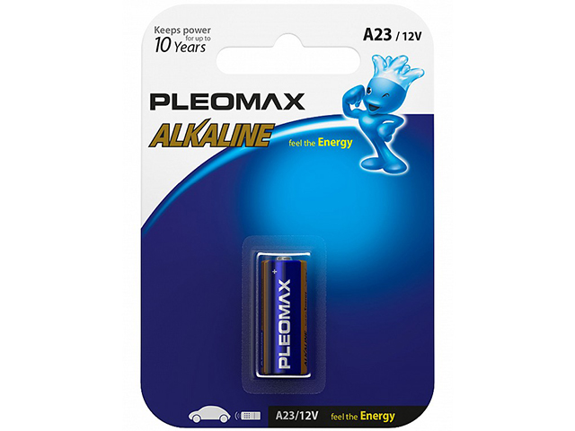 Батарейка алкалиновая  Pleomax 23-1BL