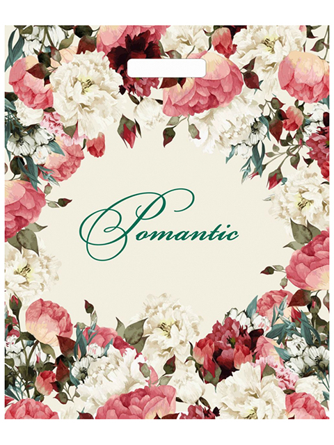Пакет "проруб" 38х45+6 Тико "Romantic(Благородные цветы)"