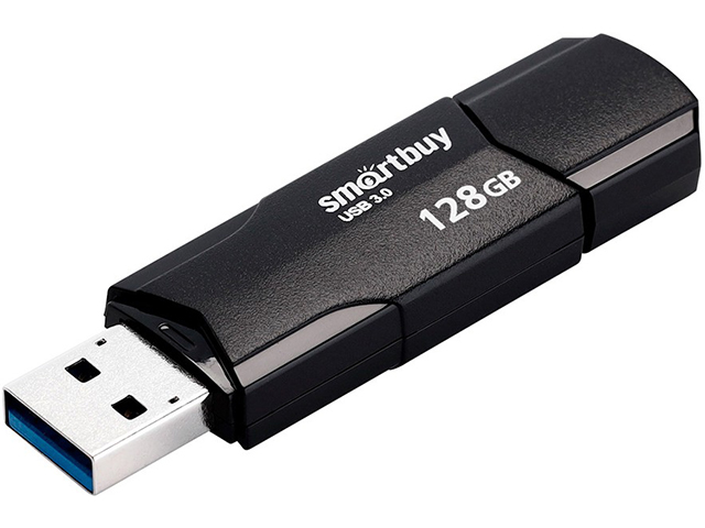 Флэш-диск Smart Buy USB Flash 128GB CLUE Black