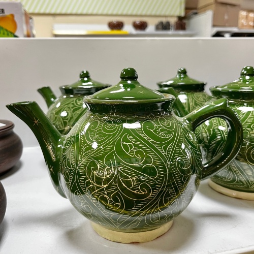 Заварочный чайник "Зеленый игольчатый"