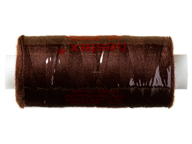 Нитки швейные Bestex, №40, 365м (382 горький шоколад)