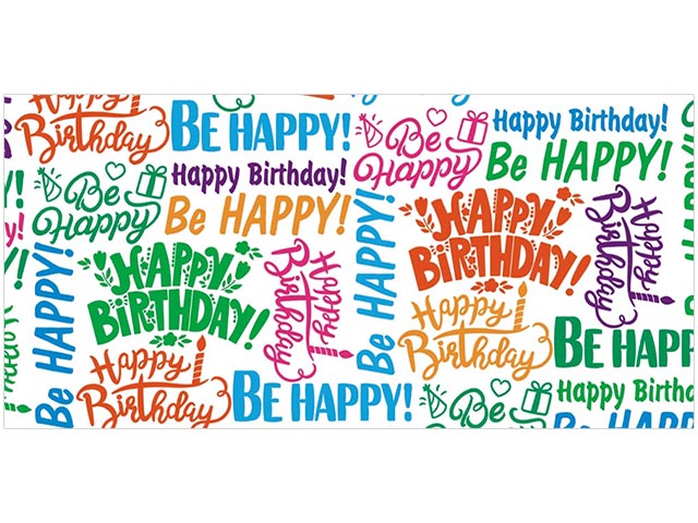 Открытка-конверт "Happy Birthday!" 