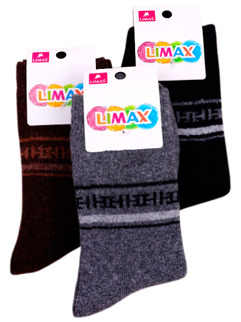 Носки подростковые "LIMAX" (шерсть, махра) р-р 35-38
