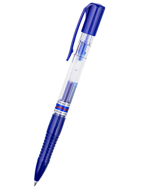 Ручка гелевая автоматическая Crown "Auto Jell" 0,7 мм, синяя