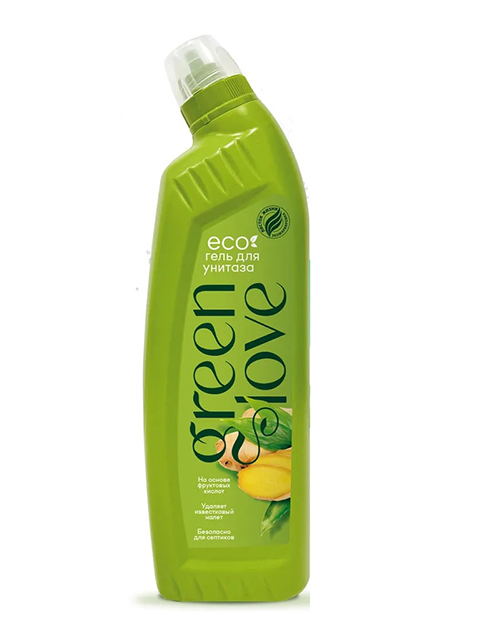 GREEN LOVE 750г Гель для чистки унитазов