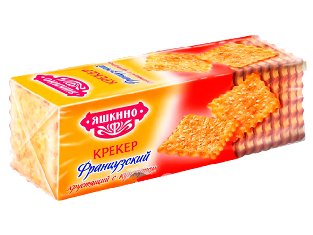 Крекер Французский с кунжутом МИНИ 185гр 