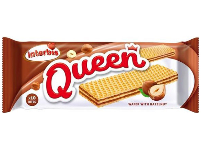 Вафли "Queen" со вкусом ореха 50г
